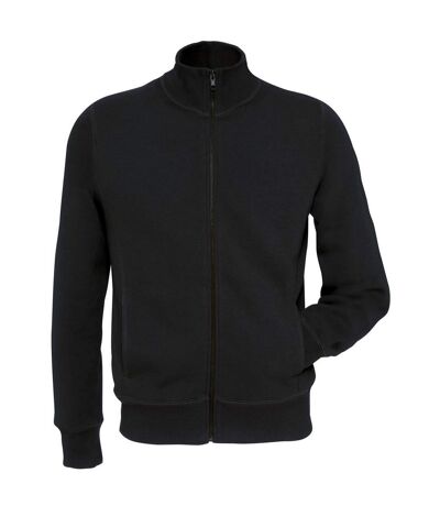 B&C Mens Spider Full Zip Sweatshirt (Black) - UTBC3867