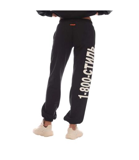 Pantalon de jogging real estate homme noir / blanc Heron Preston