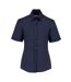 Kustom Kit Womens/Ladies Short Sleeve Business/Work Shirt (Dark Navy) - UTPC2509