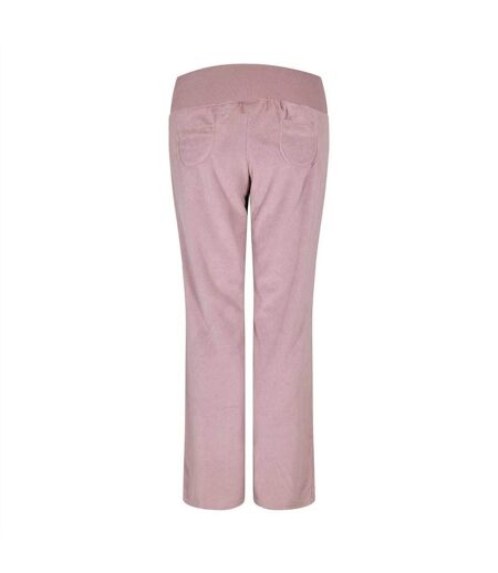 Womens/ladies Brushed Fleece Jogging Bottoms Pink Puma