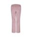 Womens/ladies Brushed Fleece Jogging Bottoms Pink Puma-2