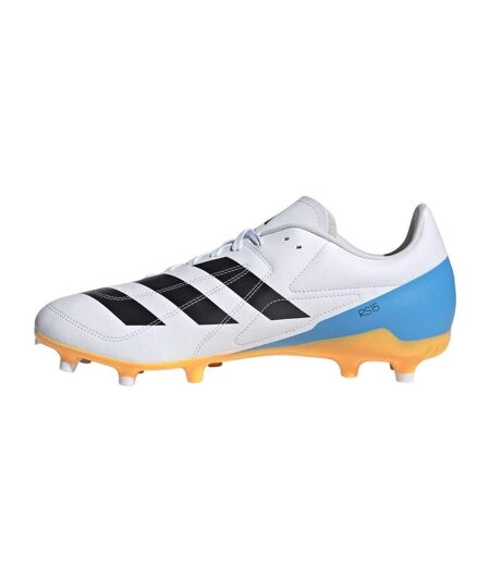 Chaussures De Rugby Pour Terrain Ferme Homme Blanc Noir Adidas