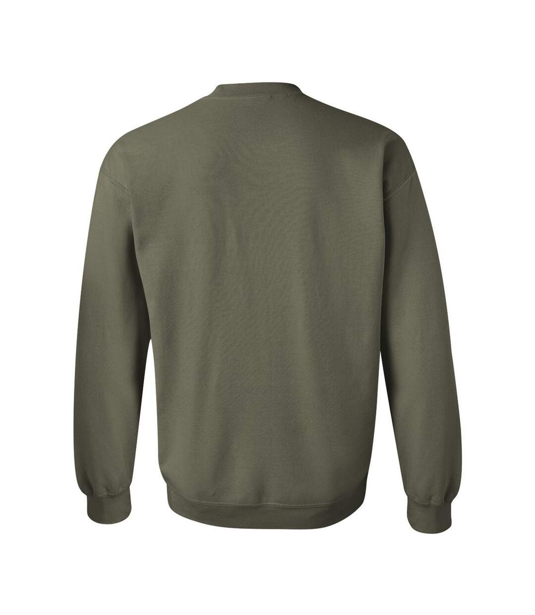 Unisex Adult Heavy Blend Crew Neck Sweatshirt Military Green Gildan-2