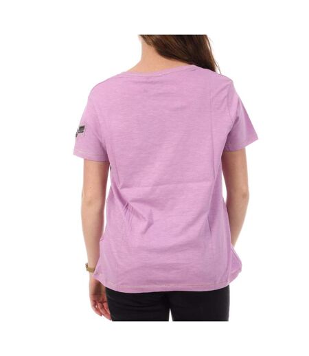 T-Shirt violet femme kaporal fiona