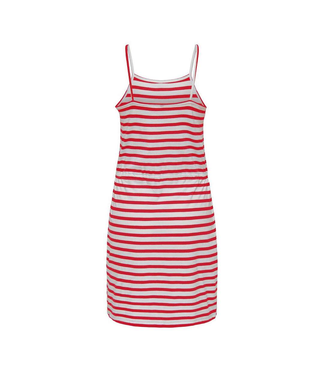 Robe blanche/rouge femme only maya-2