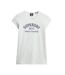 T-Shirt gris clair femme superdry athletic - l-1