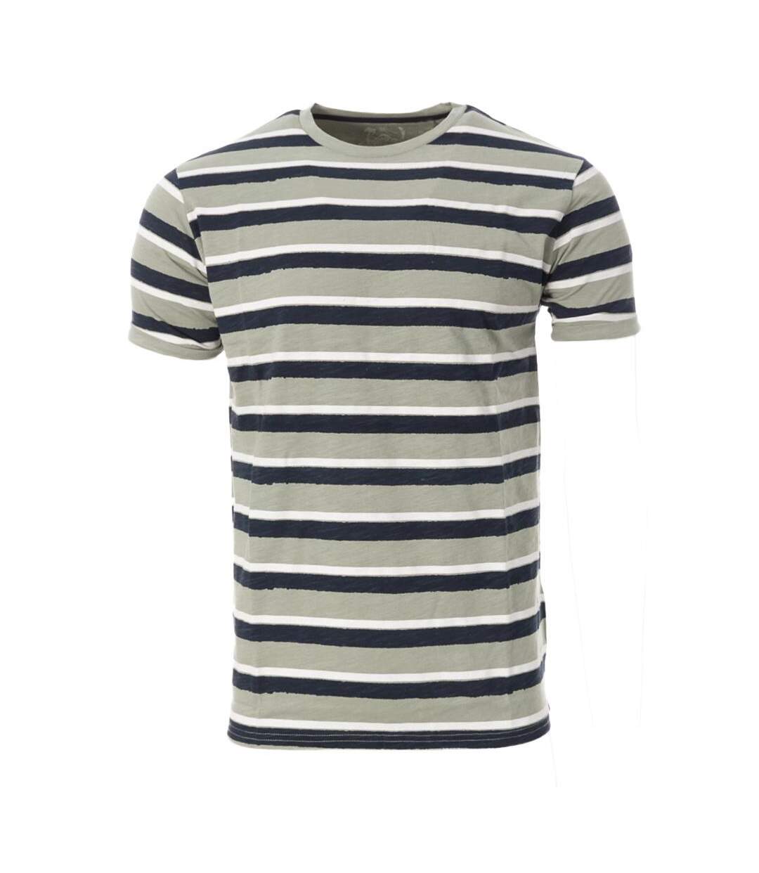 T-shirt vert/noir homme rms26 91268-1