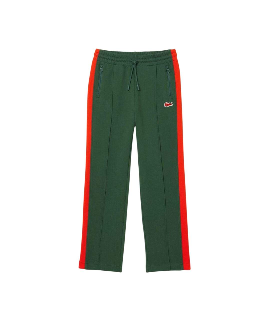 Pantalon De Survêtement Femme Rouge Sombre Orange Vif Lacoste-2