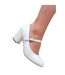 Chaussures mary jane araceli femme blanc Where´s That From-2