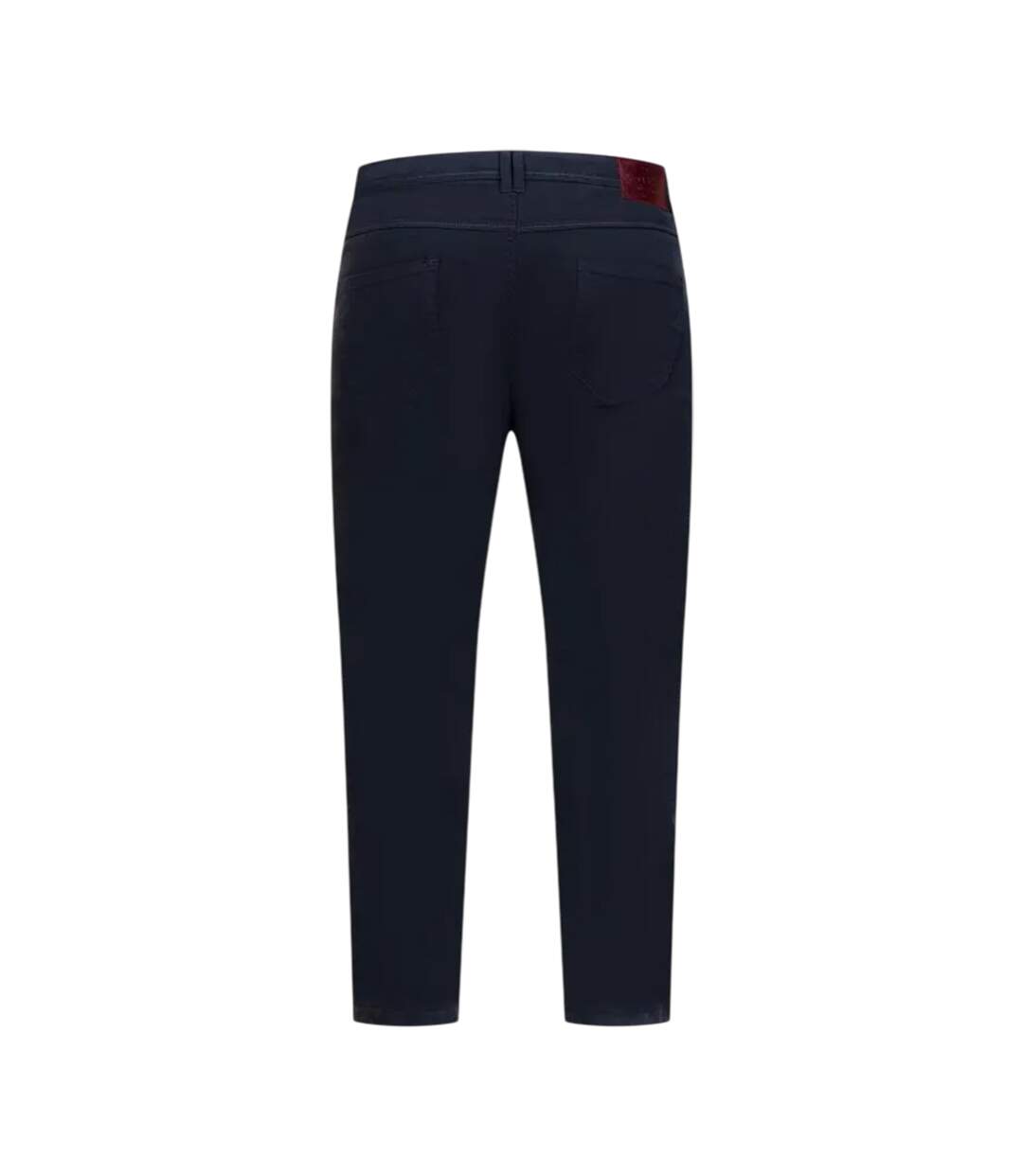 D555 Chino Extensible Et Effilé Motif/style Uni Kelvin Homme Bleu Marine Duke-3
