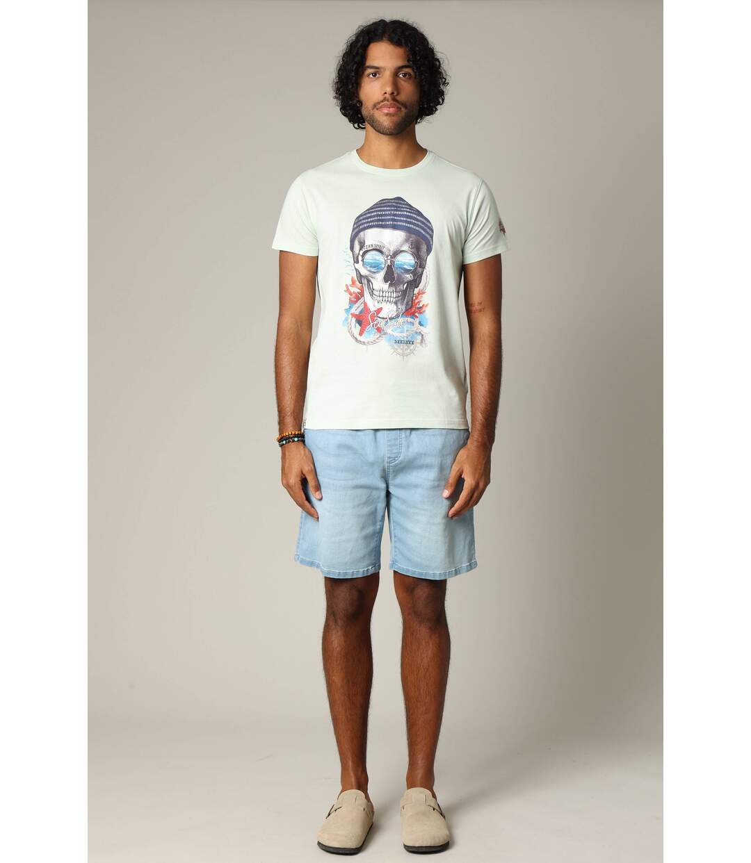 T-shirt coton à l'imprimé marin audacieux NAUTICA-1