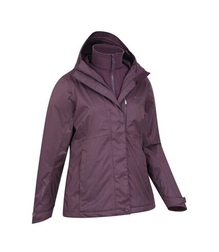 Womens/ladies whirlwind padded jacket purple Mountain Warehouse