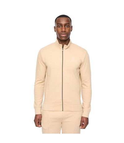 Mens hannings full zip top stone Duck and Cover