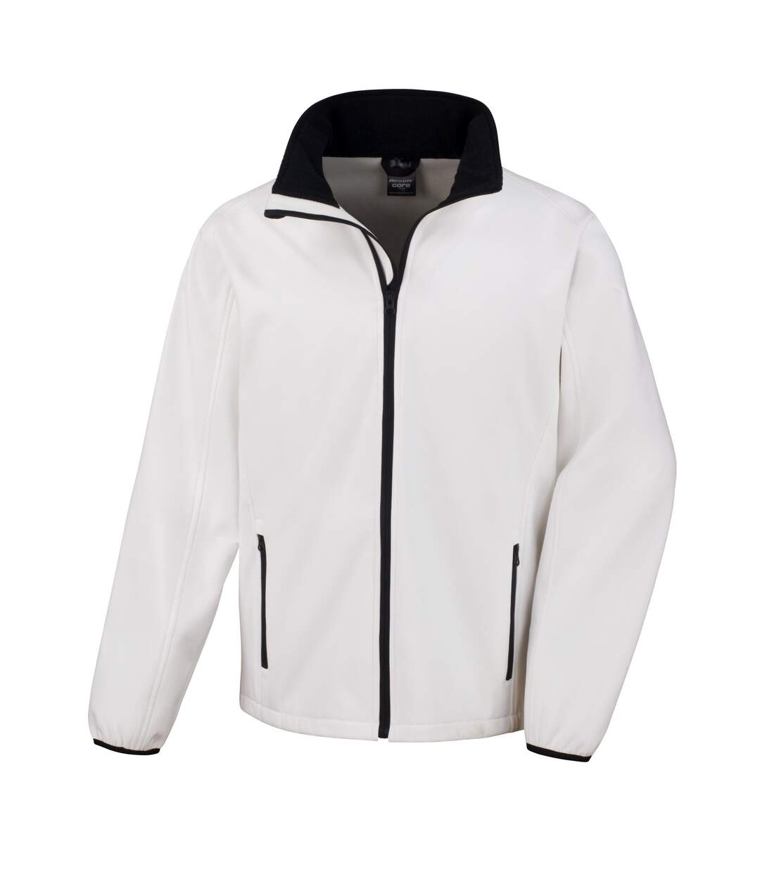 Core veste softshell homme blanc/noir Result-1