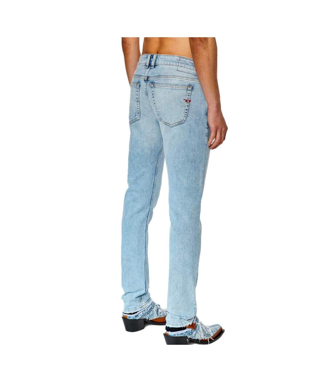 Jean Slim Bleu Clair Homme Diesel 1979 Sleenker 09E88 - W29-L34