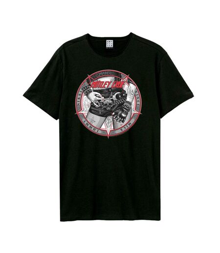 T-shirt Style Mötley Crüe Fish Nets Adulte Noir Amplified