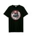 T-shirt Style Mötley Crüe Fish Nets Adulte Noir Amplified-1