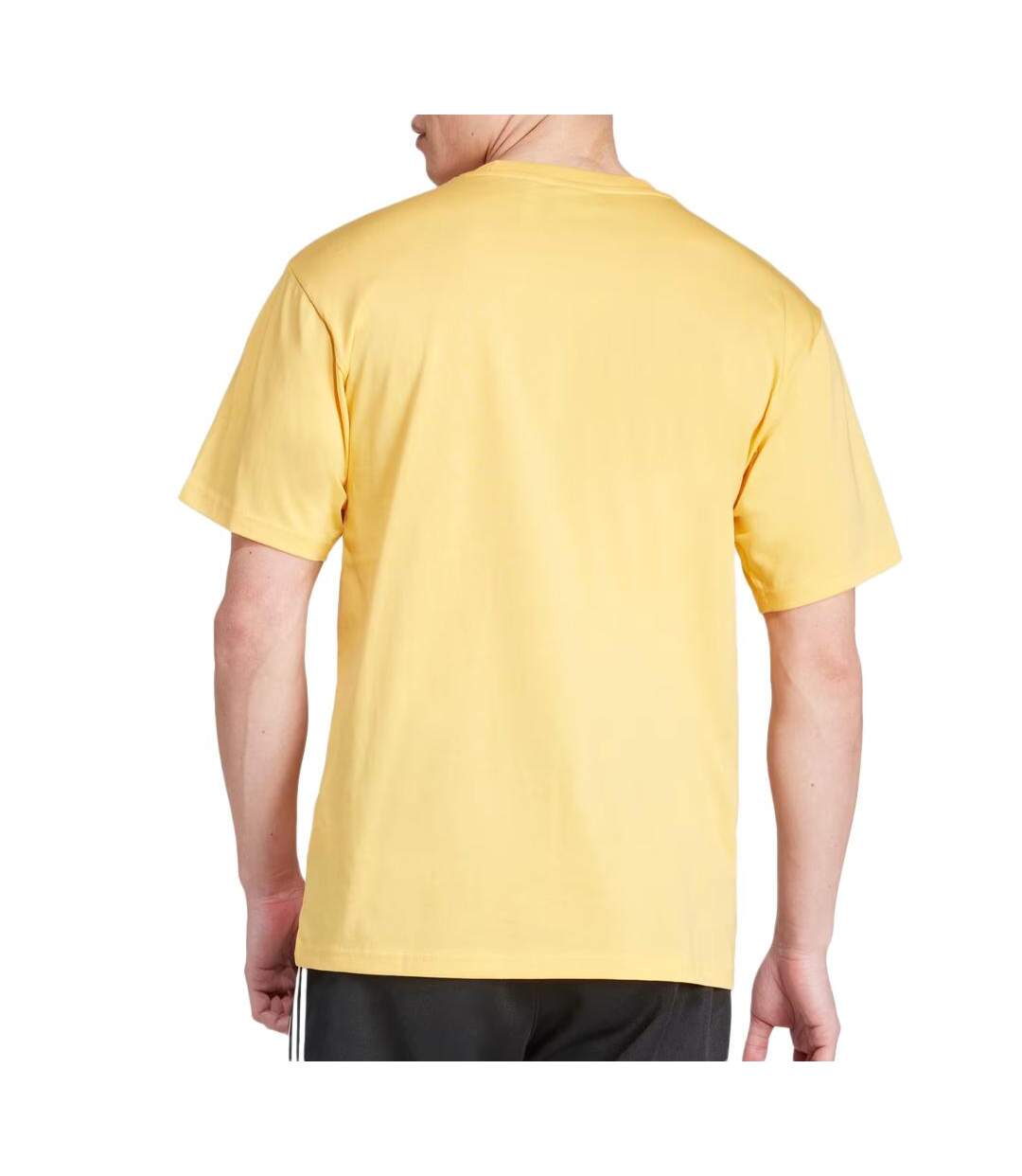 T-Shirt jaune/noir homme adidas jj1220 - l-2