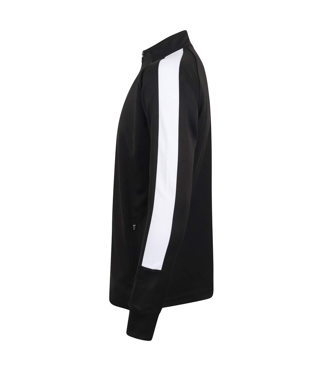 Finden & Hales Womens/Ladies Track Top (Black/White) - UTRW7820-3