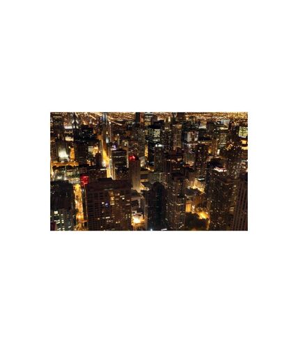 Paris Prix - Papier Peint ville De Nuit Chicago é U 270x450cm