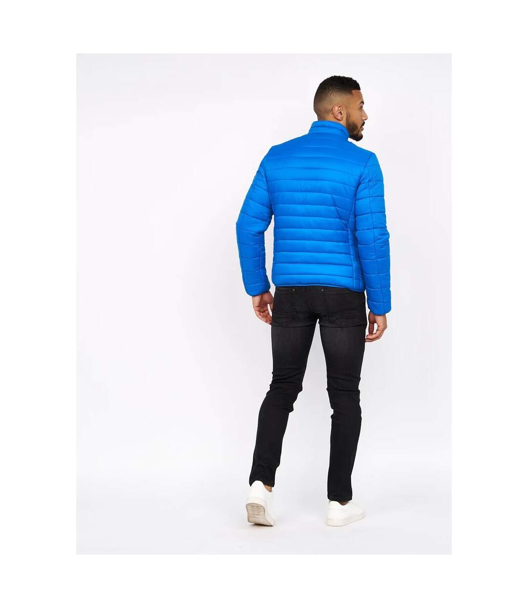 Crosshatch Mens Mellawear Padded Jacket (Sky Diver)