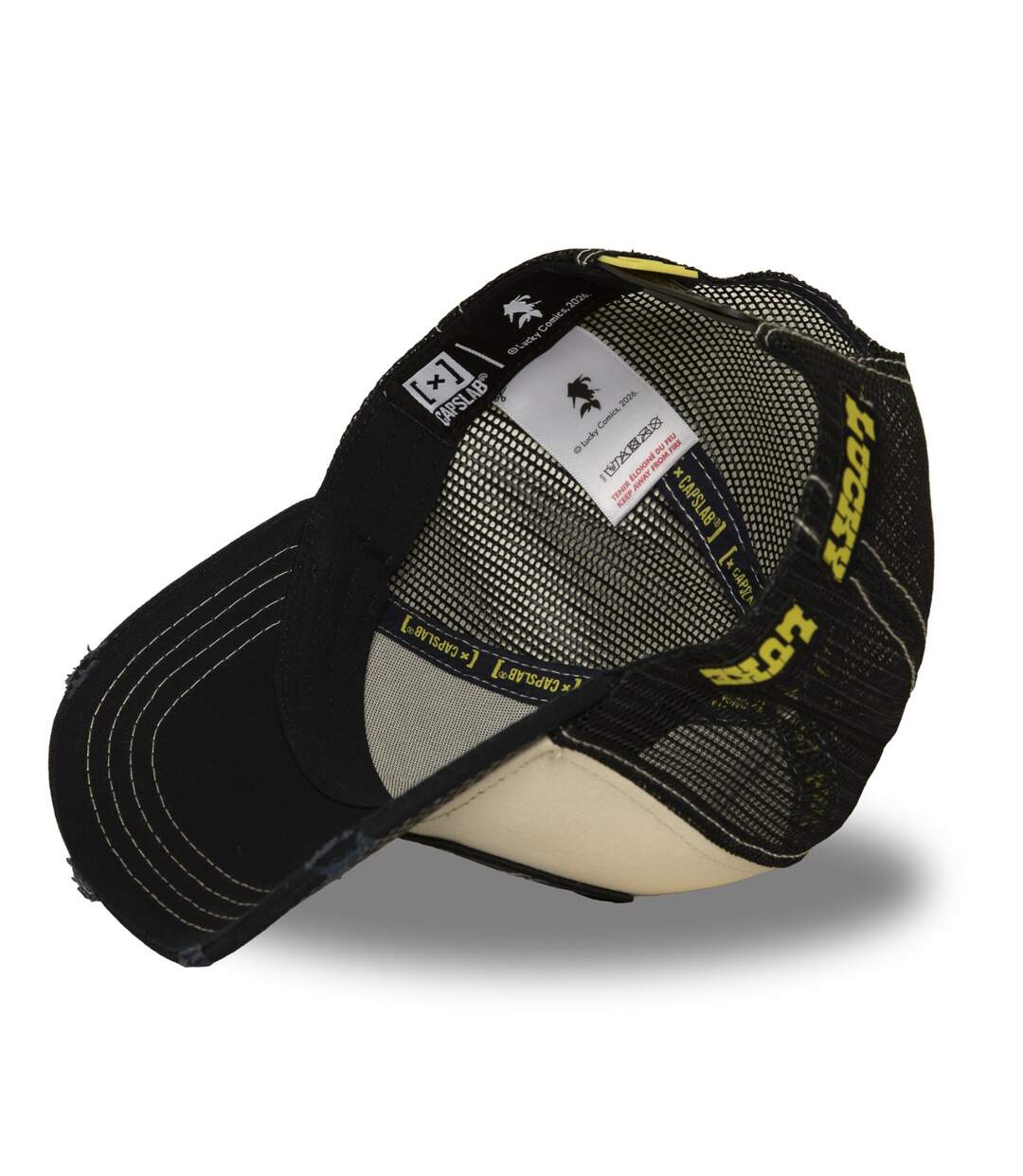 Casquette trucker premium filet et patch Lucky Luke Cowboy Capslab-5