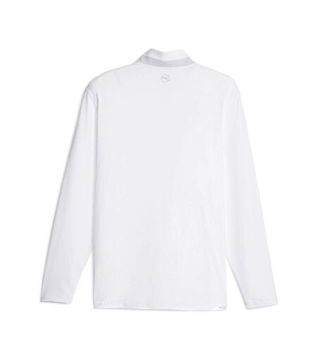 Pull blanc homme puma lightweight