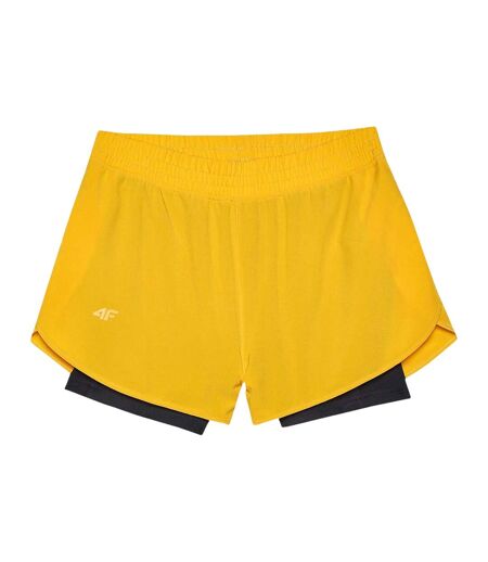 Short Style 2-en-1 Wss24tfshf497 Femme Jaune 4F
