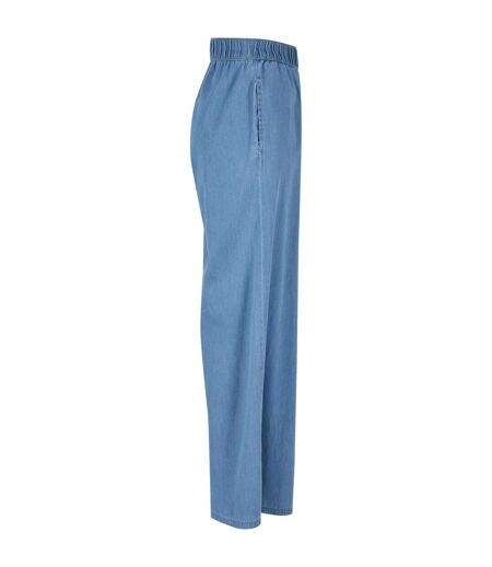 Pantalon Femme Bleu Ciel Délavé Urban Classics