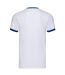 Fruit of the Loom Mens Contrast Ringer T-Shirt (White/Royal Blue) - UTPC6357