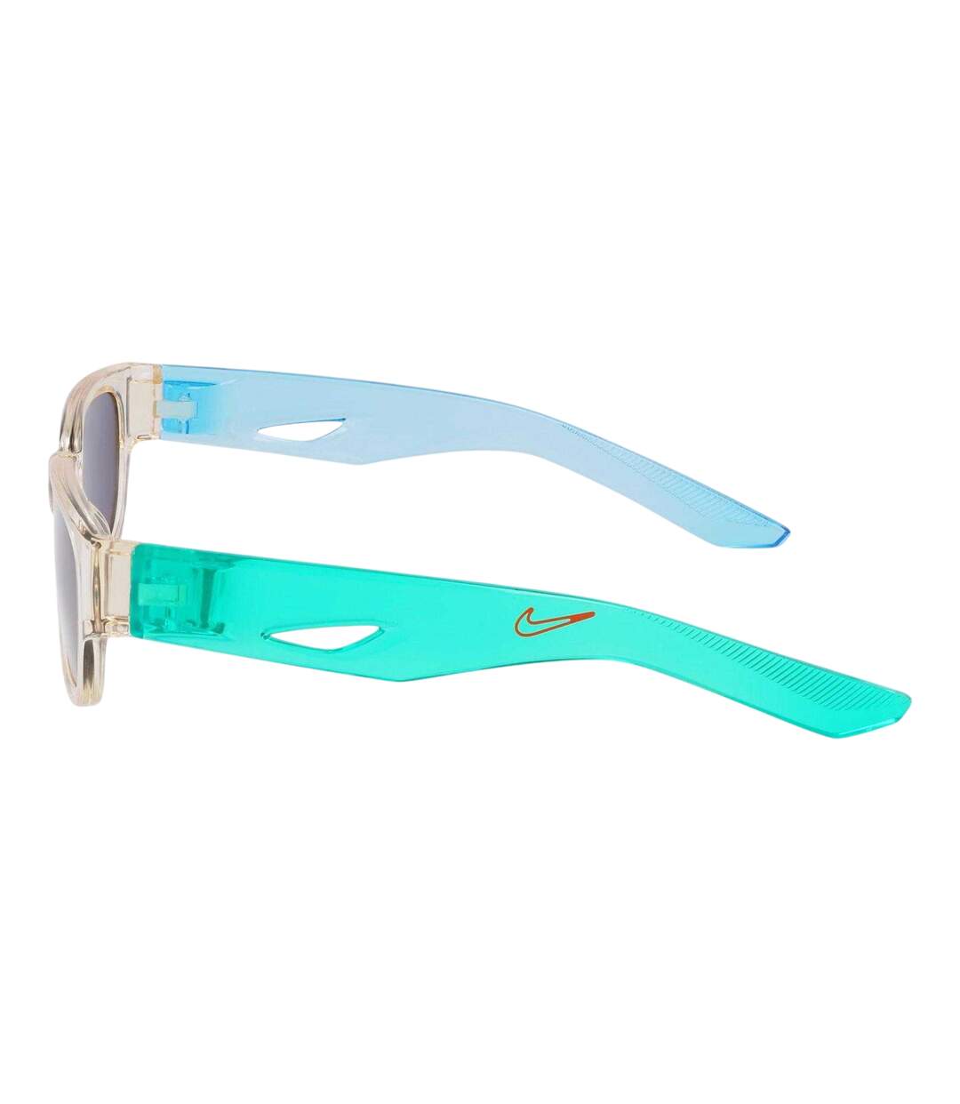 Lunettes De Soleil Motif/style Rectangle Taille Unique Lait De Coco Bleu Marine Nike-3