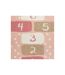 Tapis Déco pour Enfant Marelle 80x150cm Rose-3