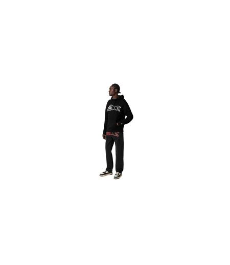 Mens Run Dog Long-sleeved Hoodie Black ICECREAM