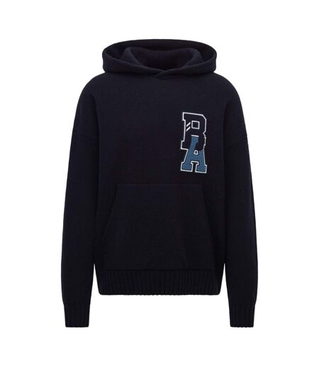 Mens Kroody Knitted Hoodie Navy Boss X Russel