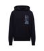 Mens Kroody Knitted Hoodie Navy Boss X Russel-1