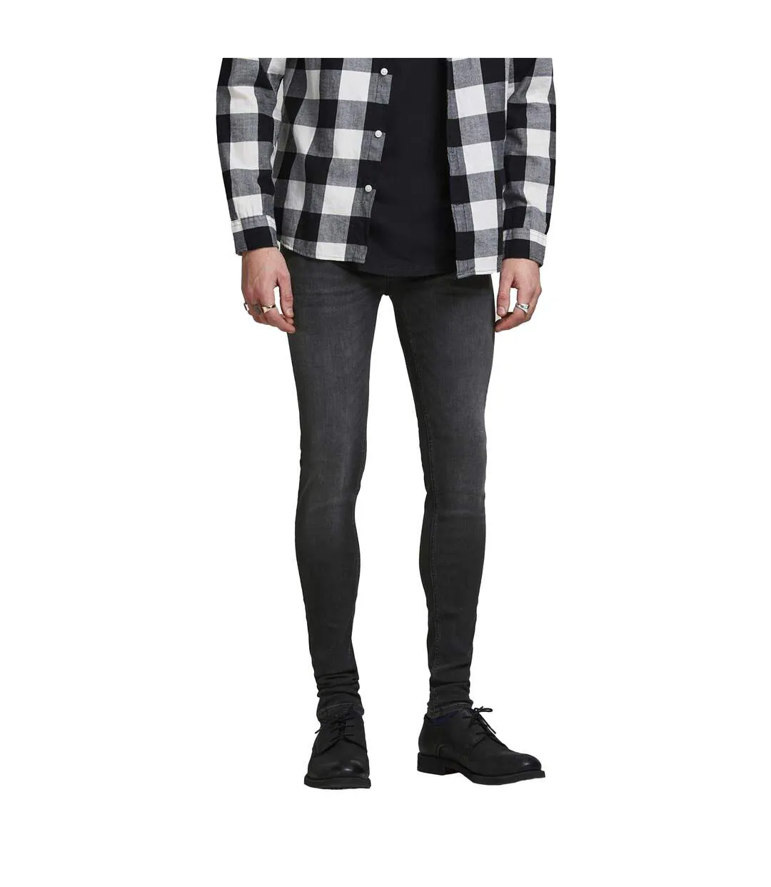 Jean Spry Homme Denim Noir Jack And Jones-4