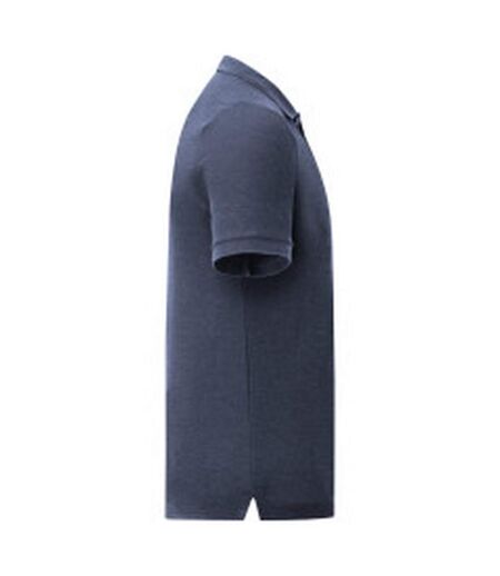 Polo Iconic Homme Bleu Marine Chiné Fruit Of The Loom