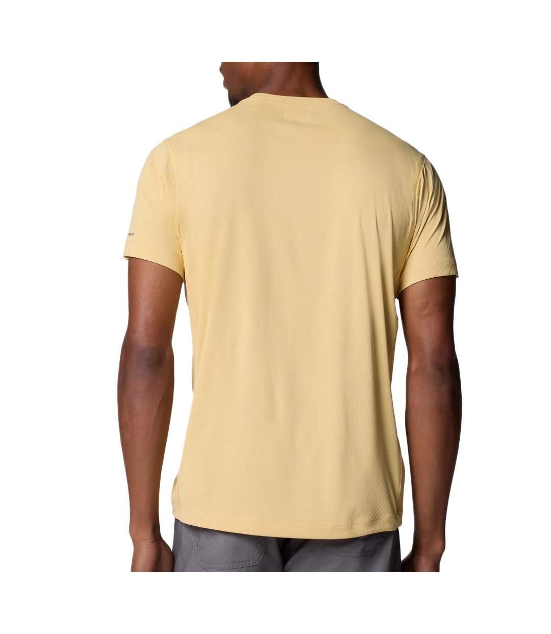 T-Shirt jaune homme columbia zero - l-2