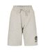 Short De Jogging Motif/style Logo Femme Gris Ecko-1