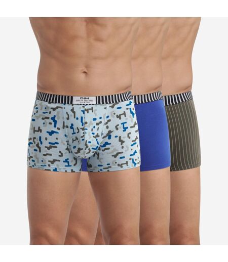 Lot de 3 boxers coton stretch imprimés Vibes