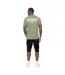 Mens Simtanks T-shirt Olive Crosshatch-3