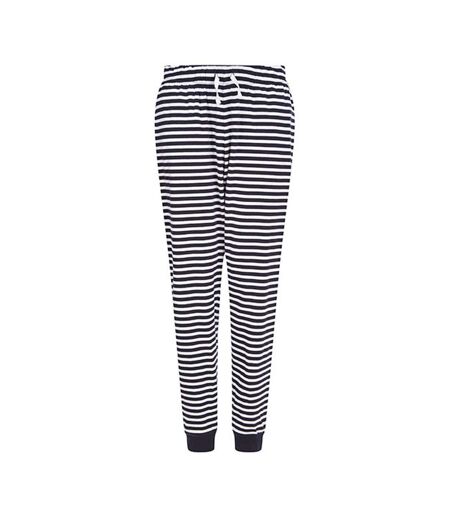 Pantalon De Jogging Adulte Bleu Marine Blanc SF Men