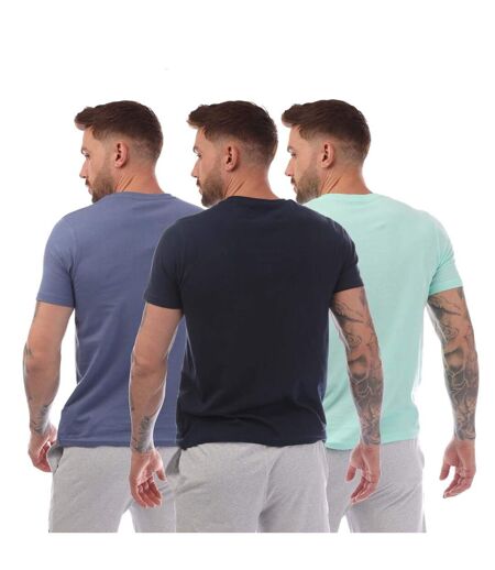 T-shirts Tordh Homme Bleu Bleu Marine Vert Menthe Nicce