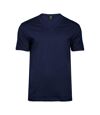 Tee Jays Mens Sof V Neck T-Shirt (Navy)