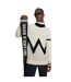 Sweat Ski Motif/style Géométrique Homme Beige Clair Boss-4