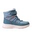 Bottines Lomer Enfant Turquoise Vif Rose Clair Iguana-3