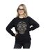 Disney - Sweat COCO SKULL MONO PATTERN - Femme (Noir) - UTBI12193-2