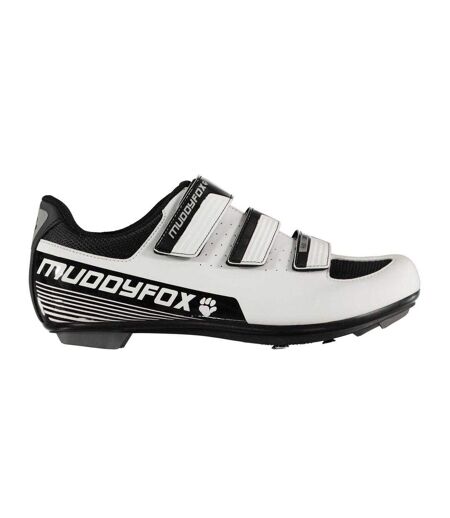 Mens Rbs100 Cycling Shoes White Black Muddyfox