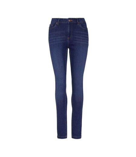 Jean Lara Femme Bleu Foncé Délavé So Denim