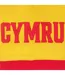 Mens Contrast Sleeves Polo Shirt Red Wales Cymru-3